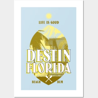 DESTIN FLORIDA T-SHIRT Posters and Art